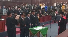 Pelantikan Pimpinan DPRD Kota Serang 
