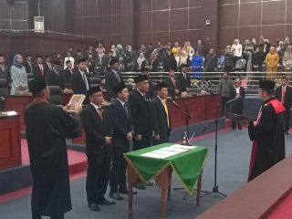 Pelantikan Pimpinan DPRD Kota Serang