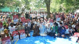 Ratu Zakiyah saya bertemu masyarakat Waringinkurung/Istimewa 