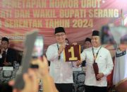 Calon Bupati Serang Andika Hazrumy Dapat Nomor Urut 1, Siap Majukan Kabupaten Serang dengan 13 Program Unggulan