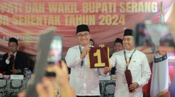 Calon Bupati Serang Andika Hazrumy 