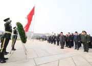 Presiden Prabowo Subianto Lakukan Penghormatan di Monumen Pahlawan Rakyat, Tiongkok