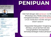 Waspada! Modus Penipuan Berkedok Ajudan Pejabat di Kabupaten Tangerang Makin Marak