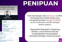 Waspada Penipuan 