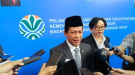 Menteri LHK Hanif Faisol Nurofiq 