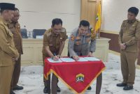  Pemkot Serang dan Polres Serang Kota Tandatangani MoU untuk Ketahanan Pangan dan Pengangguran