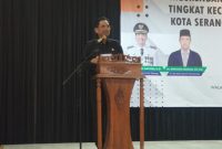 Rajawali kota Serang membuka Musrenbang kecamatan Walantaka. 