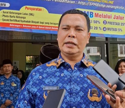 Walikota Serang Budi Rustandi