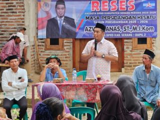 Reses DPRD Kabupaten Serang Azwar Anas