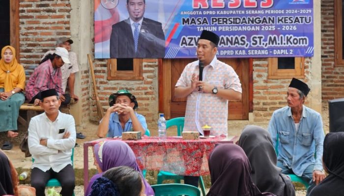 Reses DPRD Kabupaten Serang Azwar Anas
