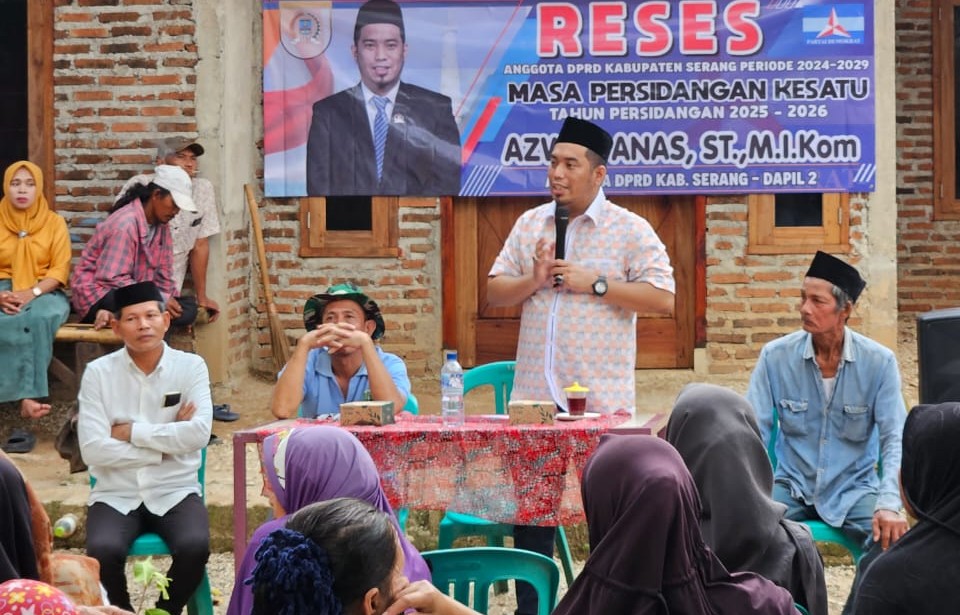 Reses DPRD Kabupaten Serang Azwar Anas