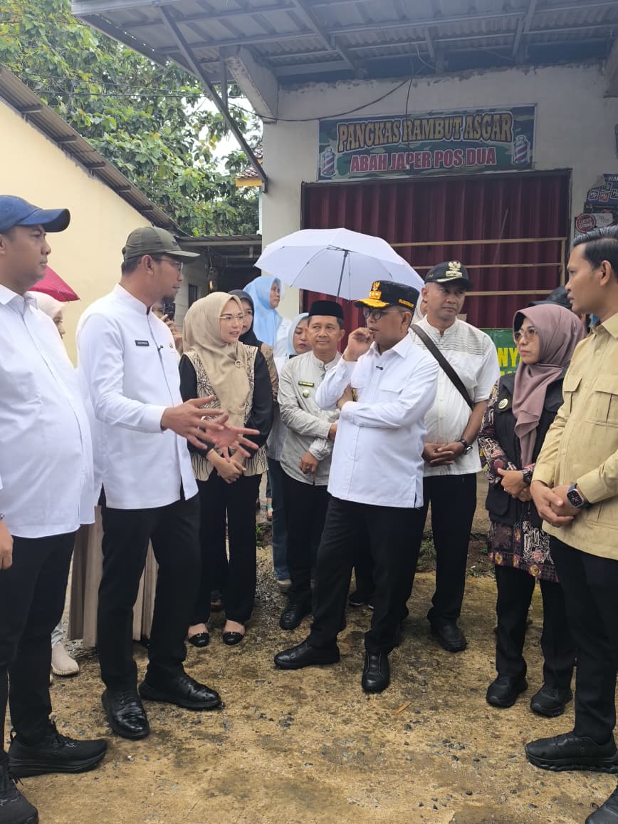 Gubernur Banten Tinjau Pembangunan Jalan Desa Sejahtera di Cadasari–Kaduela