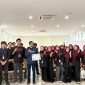 Mahasiswa UIN SMH Banten antusias mengikuti Seminar Jurnalistik HES Festival 2025 di Aula Fakultas Syariah, Kamis, 6 November 2025