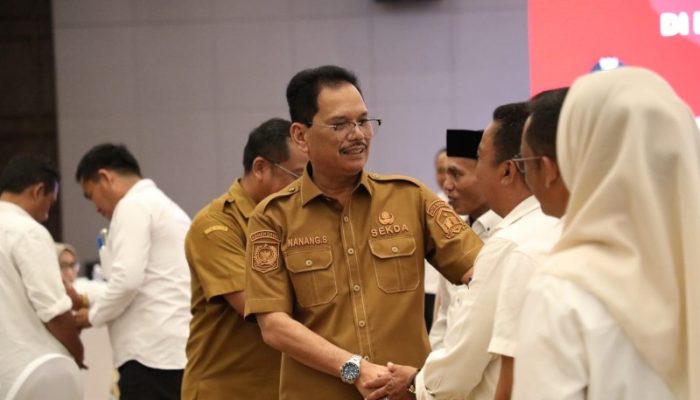 Sekda kota Serang Nanang Saefudin