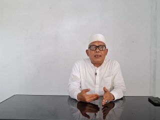 A’wan PBNU KH Matin Syarkowi saat memberikan keterangan terkait polemik internal PBNU pasca Musyawarah Kubro di Pondok Pesantren Lirboyo, saat ditemui di Kota Serang Rabu, 24 Desember 2025