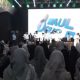 Nyai Sinta Nuriyah Wahid menyampaikan sambutan pada peringatan Haul ke-16 Gus Dur di Ciganjur, Jakarta Selatan, disaksikan tokoh nasional lintas agama, Sabtu, 20 Desember 2025