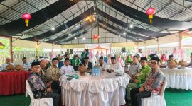 Prof Muhammad Ishom menyampaikan gagasan Mabadi Khoiru Ummah dalam forum Refleksi Akhir Tahun PWNU Sulawesi Tenggara di Kota Kendari, Minggu, 28 Desember 2025