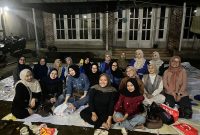 Jajaran Kopri PKC PMII Banten bersama ketua dan tim kaderisasi Kopri cabang se-Banten saat Rapat Dengar Pendapat di Kota Serang, Kamis, 25 Desember 2025