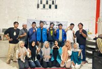 Kader PMII Unpam Serang mengikuti kajian PMII Lokal di Banten di Sekretariat PMII Unpam Serang, Kota Serang, Minggu, 14 Desember 2025