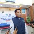 Kepala BNN Provinsi Banten Brigjen Pol Rohmad Nursahid saat menyampaikan rilis akhir tahun pengungkapan kasus narkotika 2025 di Kantor BNN Banten, Kota Serang, Senin, 22 Desember 2025.