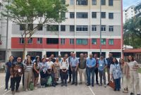 Kepala DPKD Kabupaten Serang dr. Rahmat Fitriadi saat menjadi pembicara dalam forum diskusi Asia Pasifik di National University of Singapore.