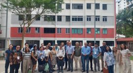 Kepala DPKD Kabupaten Serang dr. Rahmat Fitriadi saat menjadi pembicara dalam forum diskusi Asia Pasifik di National University of Singapore.