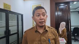 Kepala DinkopUKMPerindag Kota Serang Wahyu Nurjamil