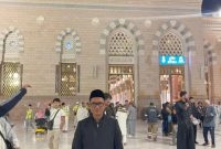 Ketua Fraksi Gerindra DPRD Kabupaten Serang Ahmad Muhibbin menyampaikan ucapan selamat kepada ribuan PPPK paruh waktu Pemkab Serang dari Madinah Al-Munawwarah.