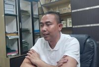 Ketua Komisi 3 DPRD Kabupaten Serang Supiyanto menyampaikan target dan proyeksi Pendapatan Asli Daerah 2026 di Gedung DPRD Kabupaten Serang, Selasa, 16 Desember 2025