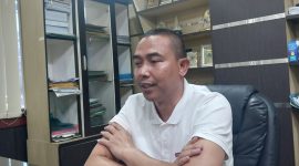 Ketua Komisi III DPRD Kabupaten Serang Supiyanto saat memberikan keterangan terkait capaian Pendapatan Asli Daerah tahun anggaran 2025.