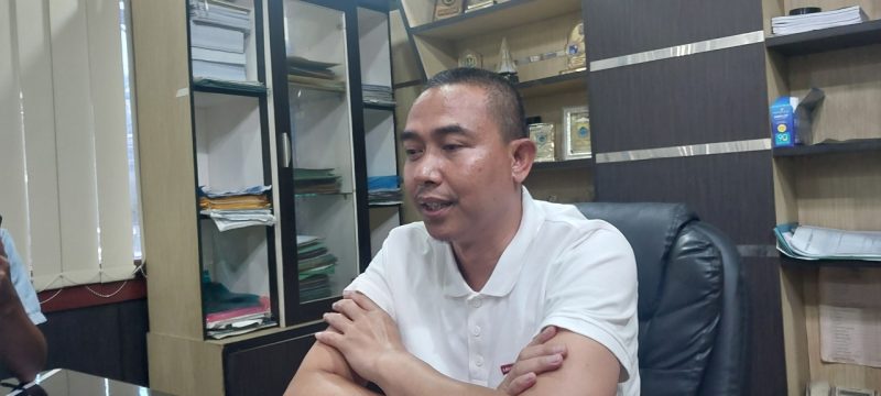 Ketua Komisi III DPRD Kabupaten Serang Supiyanto saat memberikan keterangan terkait capaian Pendapatan Asli Daerah tahun anggaran 2025.