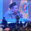 Ketua Umum PB IKA PMII Fathan Subchi menyampaikan pernyataan sikap terkait konflik internal PBNU dan dorongan pelaksanaan Muktamar Bersama di Jakarta.