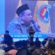 Ketua Umum PB IKA PMII Fathan Subchi menyampaikan pernyataan sikap terkait konflik internal PBNU dan dorongan pelaksanaan Muktamar Bersama di Jakarta.