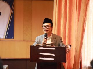 Diskusi penguatan moderasi beragama berbasis karakter yang digelar PB IKA PMII bersama sejumlah lembaga di Hotel Le Dian, Banten, Jumat, 26 Desember 2025
