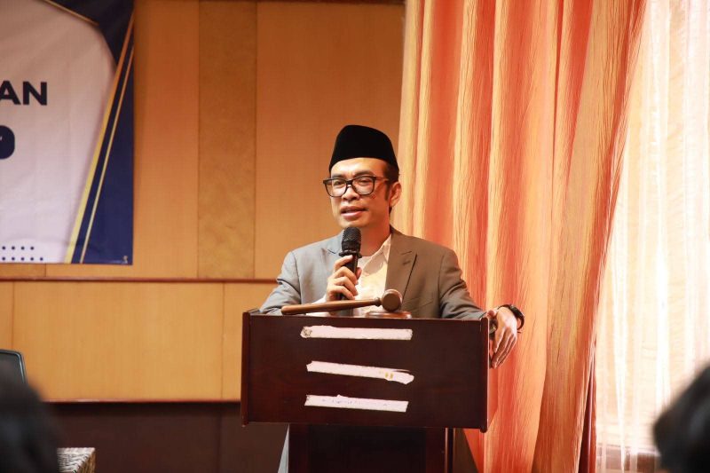 Diskusi penguatan moderasi beragama berbasis karakter yang digelar PB IKA PMII bersama sejumlah lembaga di Hotel Le Dian, Banten, Jumat, 26 Desember 2025