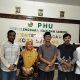 Pengurus ISNU Kota Serang bersama Kepala Kantor Kemenhaj Kota Serang Hj. Umi Sahiyah saat audiensi di Kantor Kemenhaj Kota Serang, Ciwaru, Selasa, 30 Desember 2025