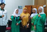 Pengurus PC Fatayat NU Kota Serang saat audiensi dengan Kepala Kantor Kementerian Haji dan Umrah Kota Serang, membahas penguatan layanan haji dan umrah bagi jamaah perempuan, Selasa, 30 Desember 2025