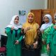 Pengurus PC Fatayat NU Kota Serang saat audiensi dengan Kepala Kantor Kementerian Haji dan Umrah Kota Serang, membahas penguatan layanan haji dan umrah bagi jamaah perempuan, Selasa, 30 Desember 2025