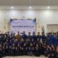 Peserta Musyawarah Besar XIII FKBM KIP-K mengikuti sidang pleno di Gedung KNPI Banten, Kota Serang, Jumat–Sabtu, 26–27 Desember 2025