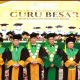 Prosesi pengukuhan lima guru besar UIN Sultan Maulana Hasanuddin Banten dalam Sidang Senat Terbuka di Gedung Rektorat.