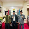 Rombongan UIN Sultan Maulana Hasanuddin Banten saat melakukan studi tiru Program Rekognisi Pembelajaran Lampau di IAIN Kendari, Sulawesi Tenggara, Sabtu, 27 Desember 2025