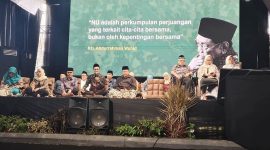 Suasana Musyawarah Besar Warga Nahdlatul Ulama di Ciganjur, Jakarta Selatan, yang membahas konflik internal PBNU dan desakan percepatan Muktamar ke-35 NU, Minggu, 21 Desember 2025