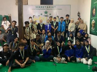 Suasana Rapat Kaderisasi Internal (RKI) ke-IV PMII UIN SMH Banten yang digelar di Sekretariat PCNU Kota Serang, Sabtu, 21 Desember 2025