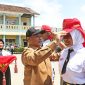 Wakil Bupati Serang Muhammad Najib Hamas menutup Pusdiklatsar Paskibra Kabupaten Serang Angkatan 2026 Tahun 2025 di SMKN 1 Kragilan, Senin, 22 Desember 2025, disaksikan ratusan peserta dari SMA, SMK, dan MA se-Kabupaten Serang.