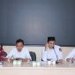 Anggota KPU Kabupaten Serang bersama narasumber dari UIN SMH Banten, KPU Banten, dan Bawaslu Banten saat Webinar Literasi Politik Generasi Pemilih Masa Depan yang digelar secara daring, Senin, 22 Desember 2025