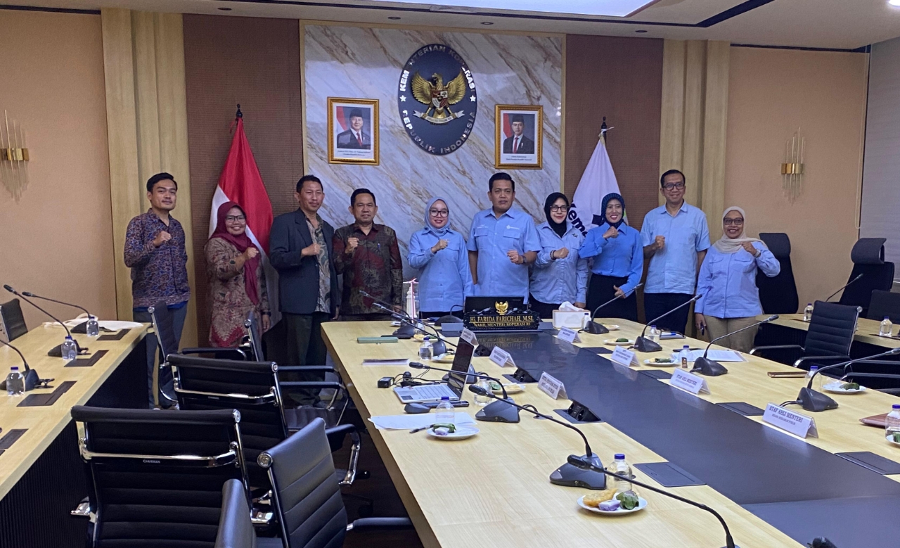 Audiensi UIN SMH Banten dengan Wakil Menteri Koperasi RI membahas kolaborasi strategis penguatan Koperasi Reborn berbasis kampus dan mahasiswa, Rabu, 21 Januari 2026