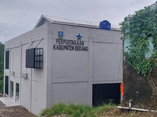 Gedung Perpustakaan DPKD Kabupaten Serang memberi klarifikasi soal anggaran Rp8,6 miliar pembangunan gedung perpustakaan daerah