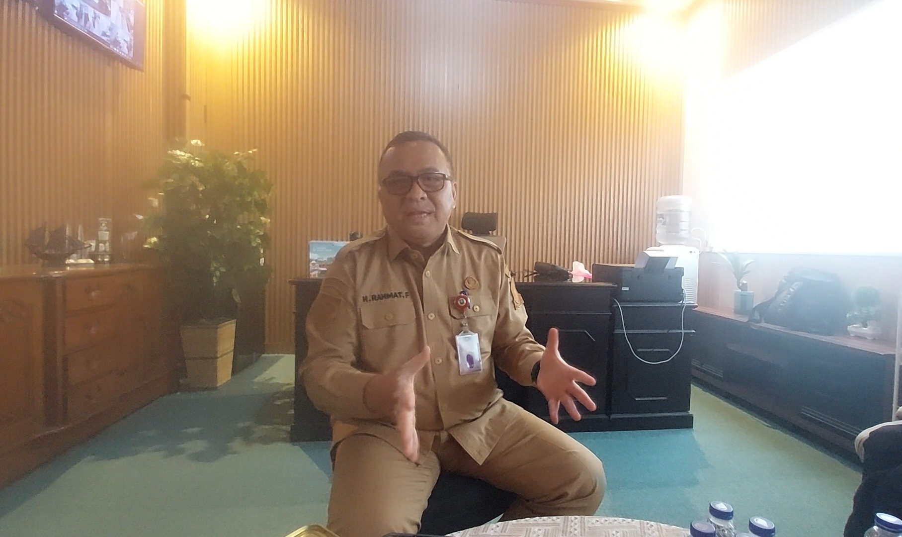 Gedung Perpustakaan Kabupaten Serang yang telah rampung tahap awal dan siap dioperasionalkan sebagai pusat literasi inklusif bagi masyarakat lintas generasi.