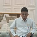 Kepala Kanwil Kemenag Provinsi Banten Dr. H. Amrullah menerima jajaran pimpinan UIN SMH Banten dalam pertemuan silaturrahim di Kantor Kanwil Kemenag Banten.