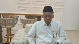 Kepala Kanwil Kemenag Provinsi Banten Dr. H. Amrullah menerima jajaran pimpinan UIN SMH Banten dalam pertemuan silaturrahim di Kantor Kanwil Kemenag Banten.